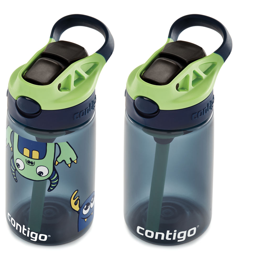 Kids Straw Water Bottle with AUTOSPOUT® Lid, 14oz