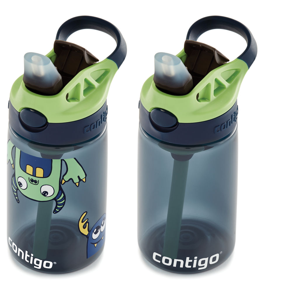 Kids Straw Water Bottle with AUTOSPOUT® Lid, 14oz