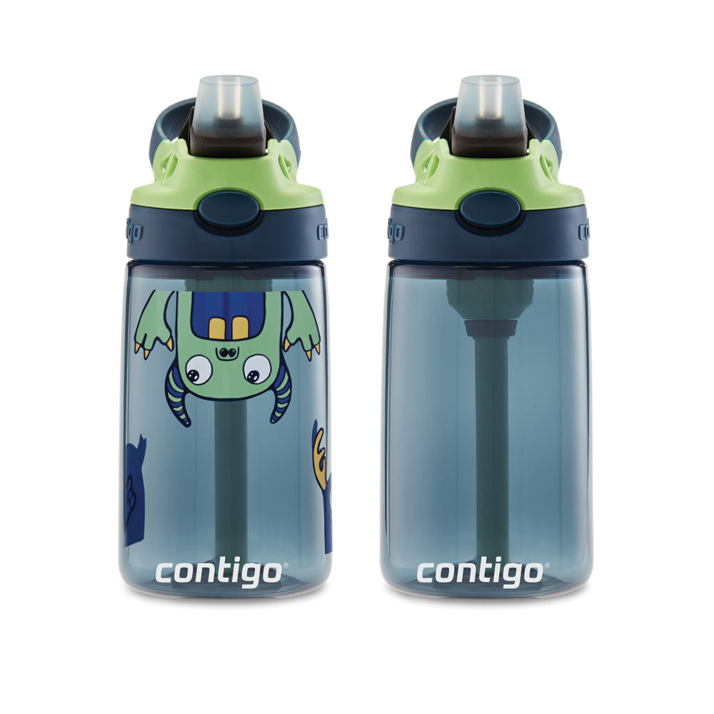 Kids Straw Water Bottle with AUTOSPOUT® Lid, 14oz