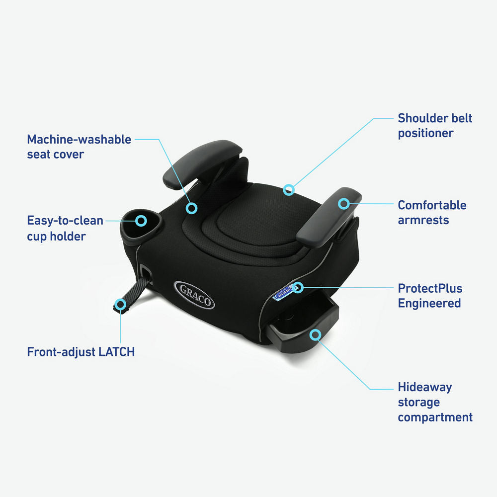 TurboBooster® LX Backless Booster with LATCH
