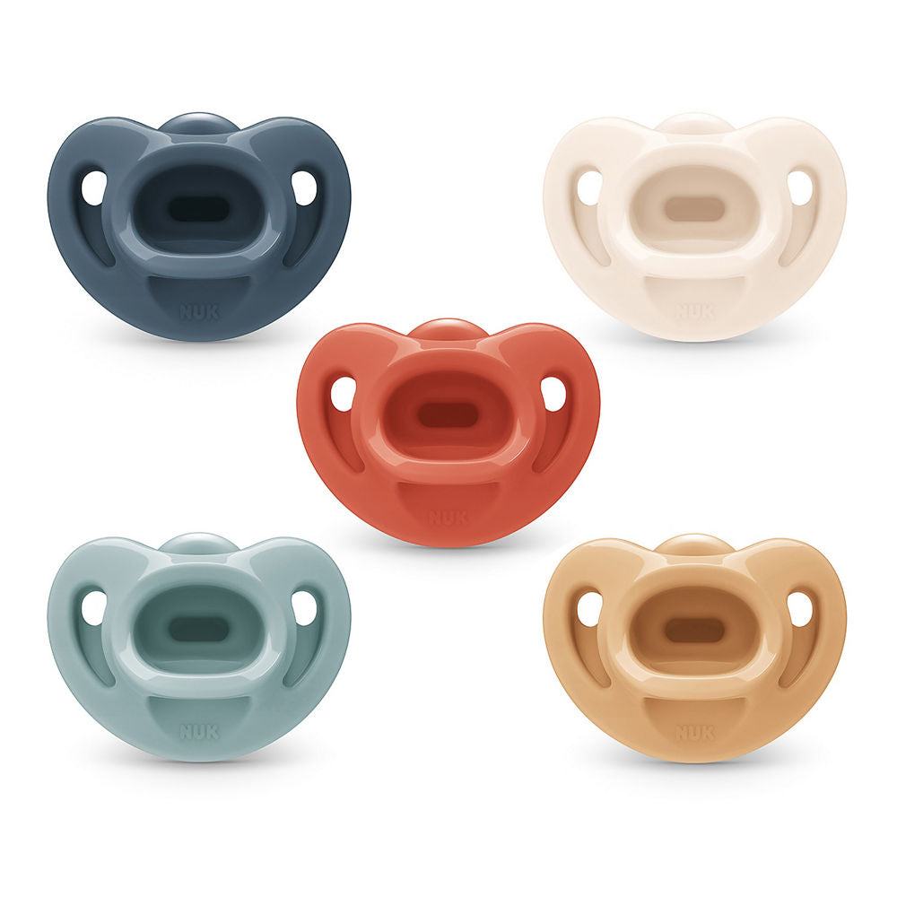 NUK® First Choice Comfy™ 100% Silicone Pacifier, 6-18 months