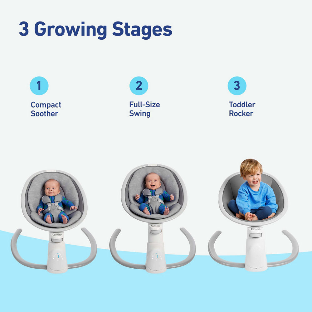 Graco  Soothe 'n Sway® Bluetooth 3-in-1 Swing