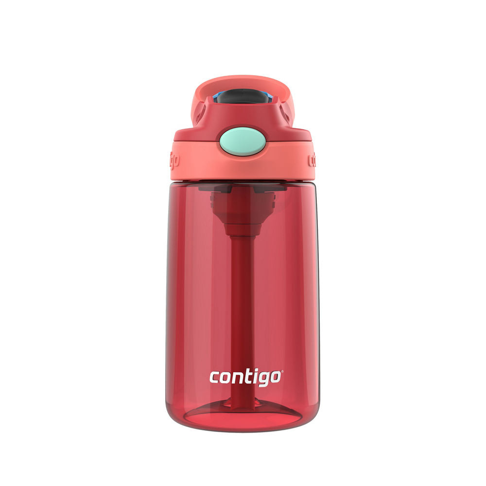 Contigo® Kids Water Bottle with Redesigned AUTOSPOUT® Straw, 14 oz, 2 pack