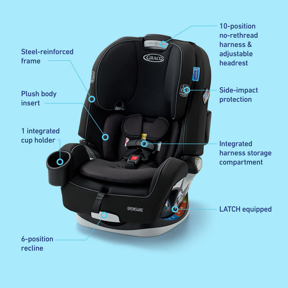 Grows4Me™ 4-in-1 Car Seat