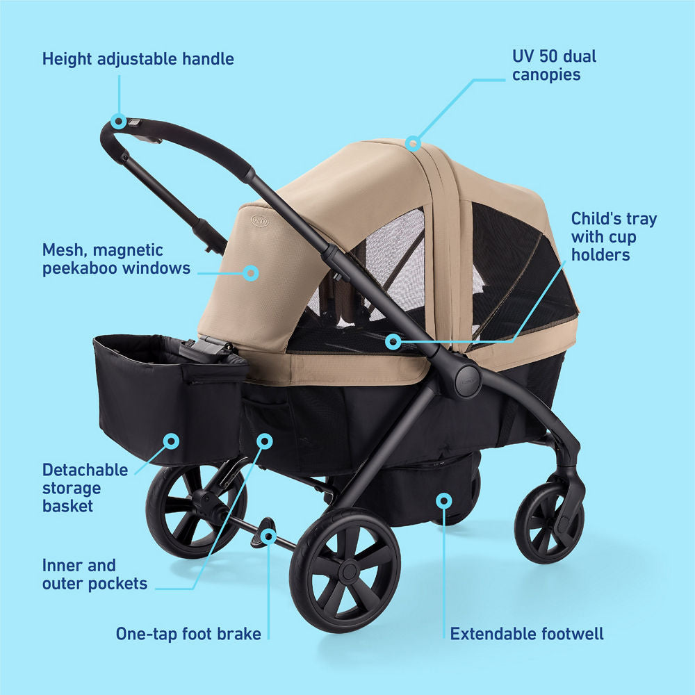 Graco® Ready2Roll™ Stroller Wagon