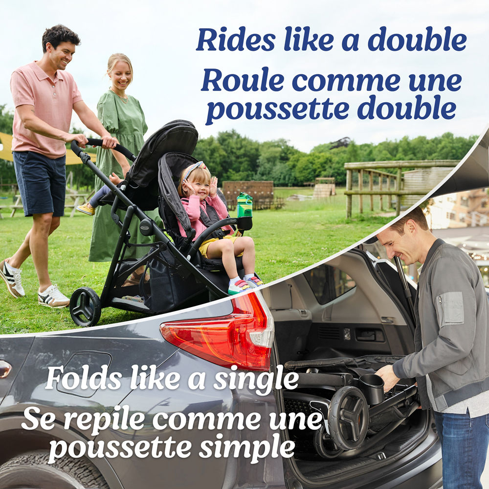 Ready2Grow™ 2.0 Double Stroller