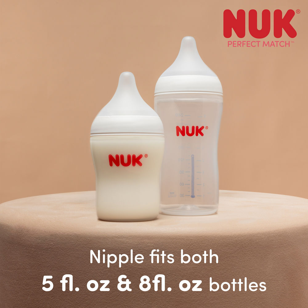 NUK® Perfect Match™ Natural + Anti-Colic Bottle, 5 oz