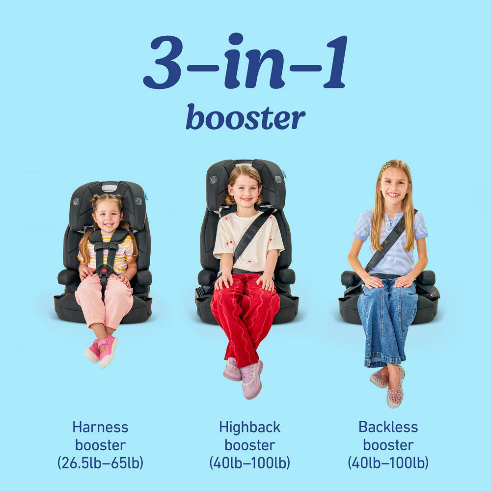 Tranzitions™ 3-in-1 Harness Booster