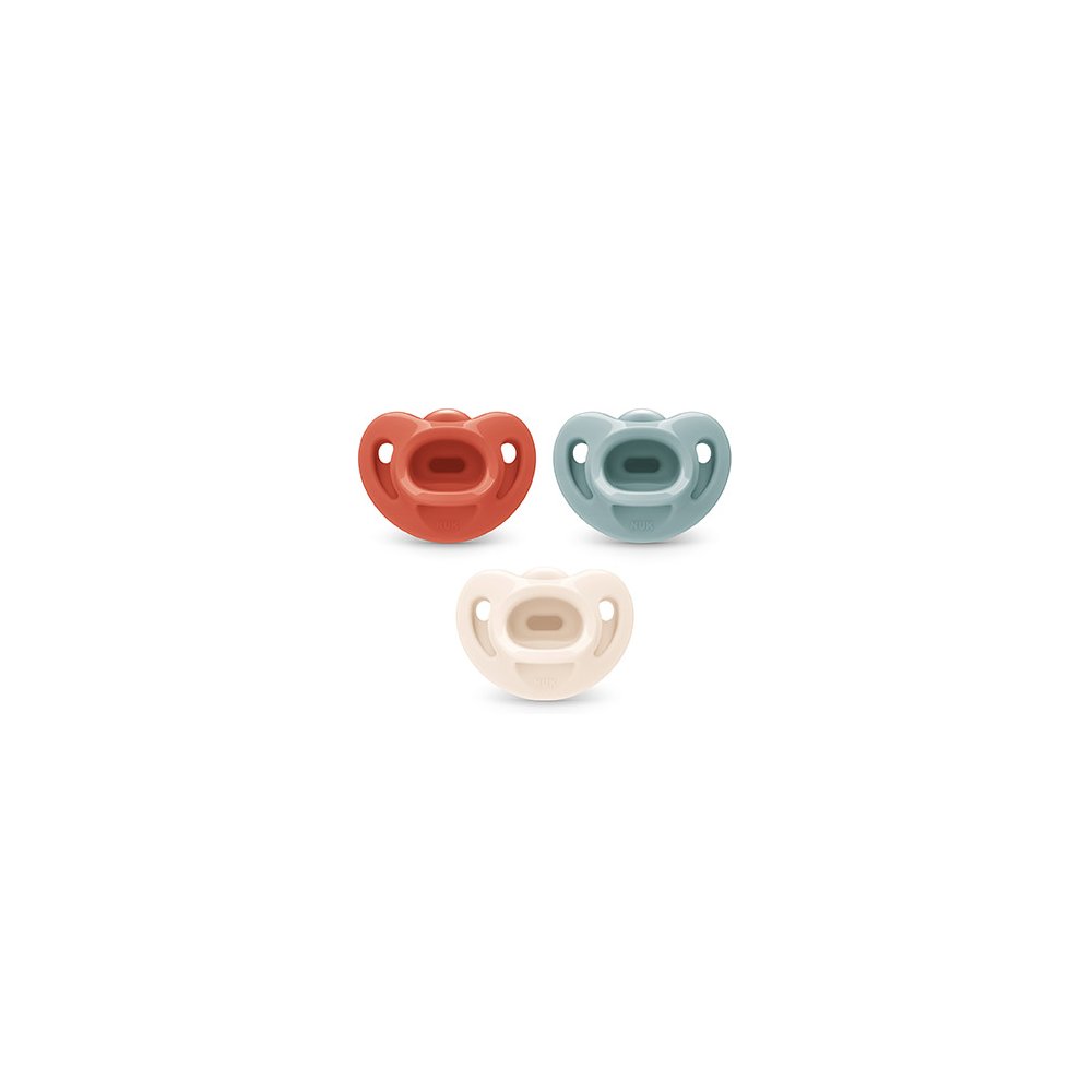 NUK® First Choice Comfy™ 100% Silicone Pacifier, 0-6 months