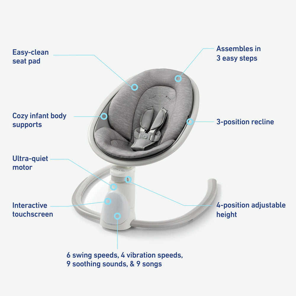 Graco  Soothe 'n Sway® Bluetooth 3-in-1 Swing