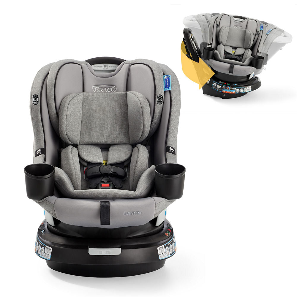 EasyTurn™ 360 2-in-1 Rotating Convertible Car Seat