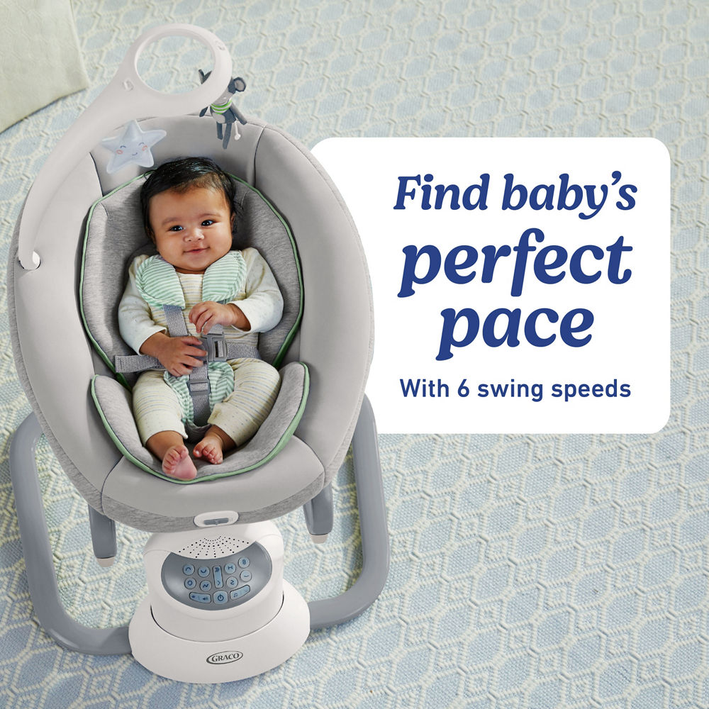Soothe My Way™ Swing with Removable Rocker