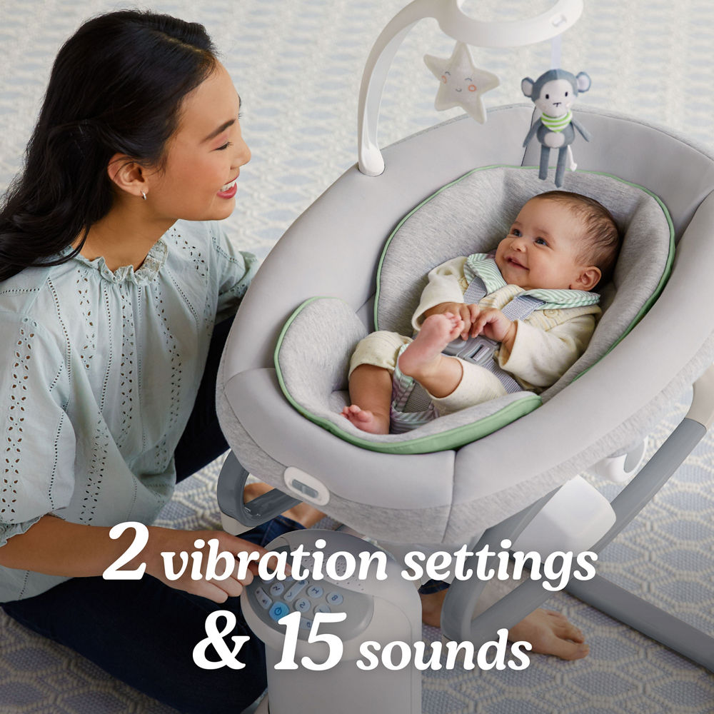 Soothe My Way™ Swing with Removable Rocker