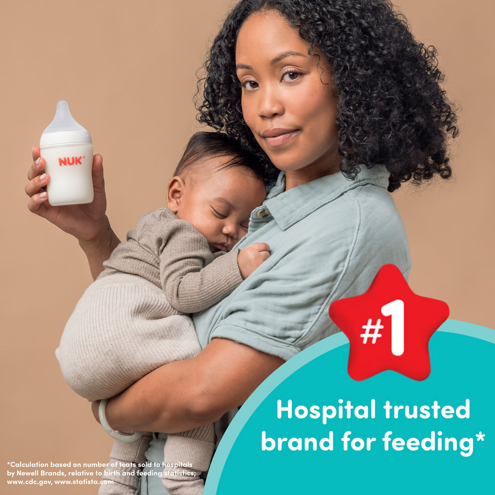 NUK® Perfect Match™ Natural + Anti-Colic Bottle, 5 oz