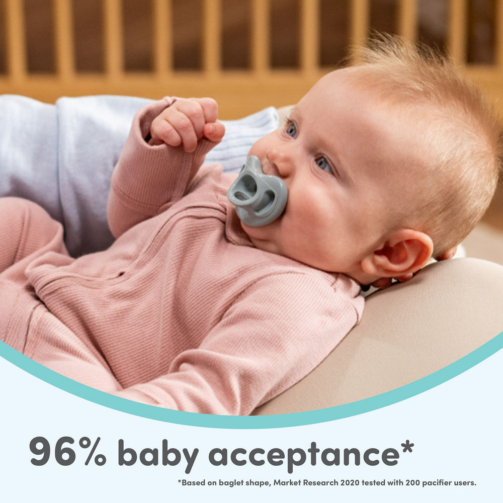 NUK® First Choice Comfy™ 100% Silicone Pacifier, 6-18 months
