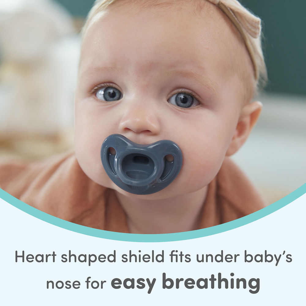 NUK® First Choice Comfy™ 100% Silicone Pacifier, 6-18 months