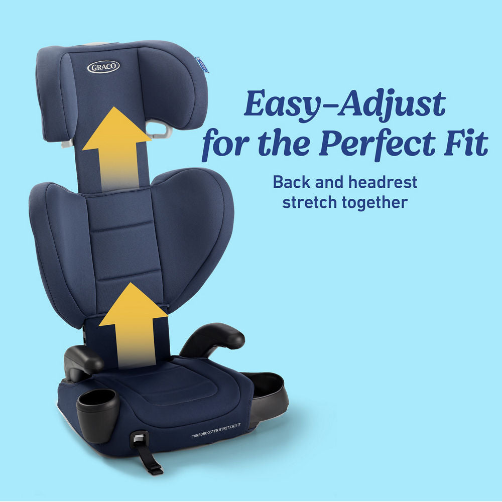 TurboBooster® Stretch2Fit™ Booster Seat