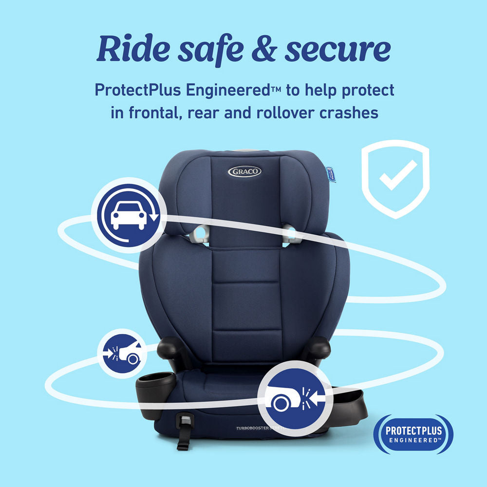 TurboBooster® Stretch2Fit™ Booster Seat