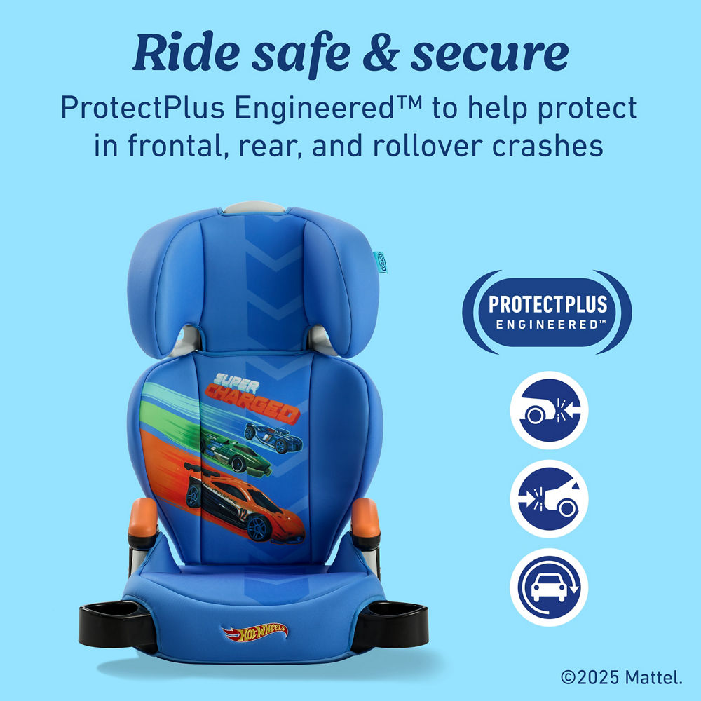 Hot Wheels x Graco TurboBooster® 2.0 Highback Booster