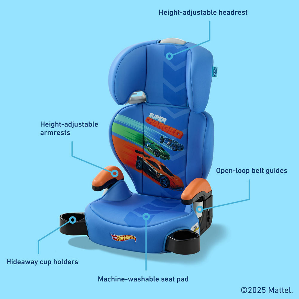 Hot Wheels x Graco TurboBooster® 2.0 Highback Booster