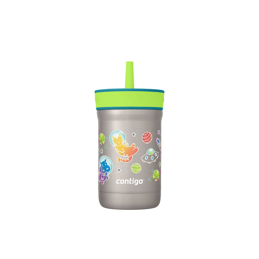 Contigo® Kids Leighton Spill-Proof Stainless Steel Tumbler with Straw, 12oz.