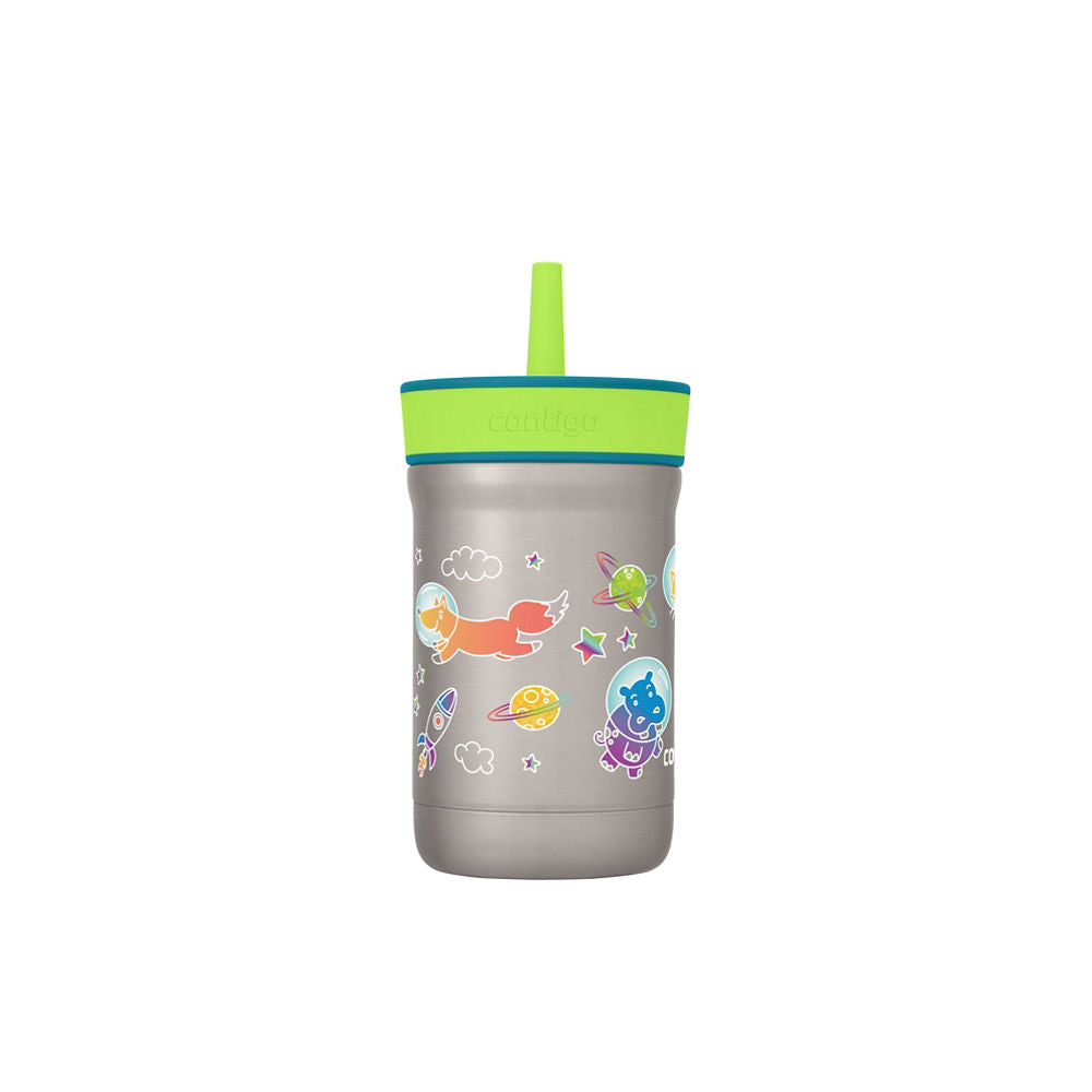 Contigo® Kids Leighton Spill-Proof Stainless Steel Tumbler with Straw, 12oz.