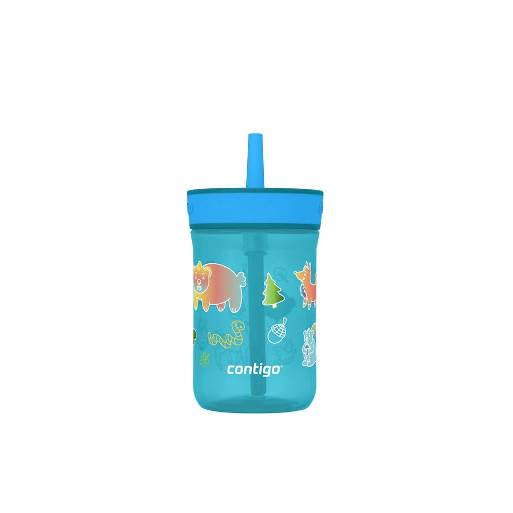 Kids’ Leighton Straw Tumbler with Spill-Proof Lid, 14oz