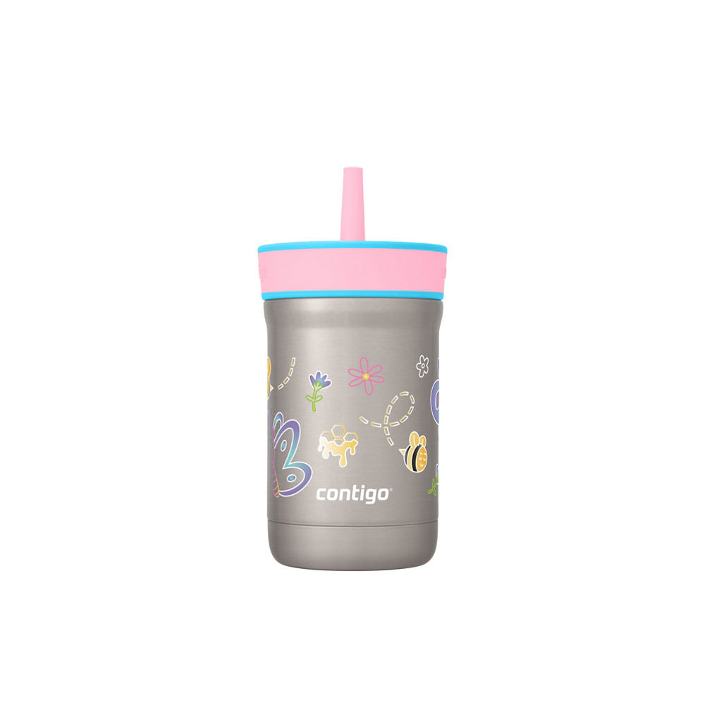 Contigo® Kids Leighton Spill-Proof Stainless Steel Tumbler with Straw, 12oz.
