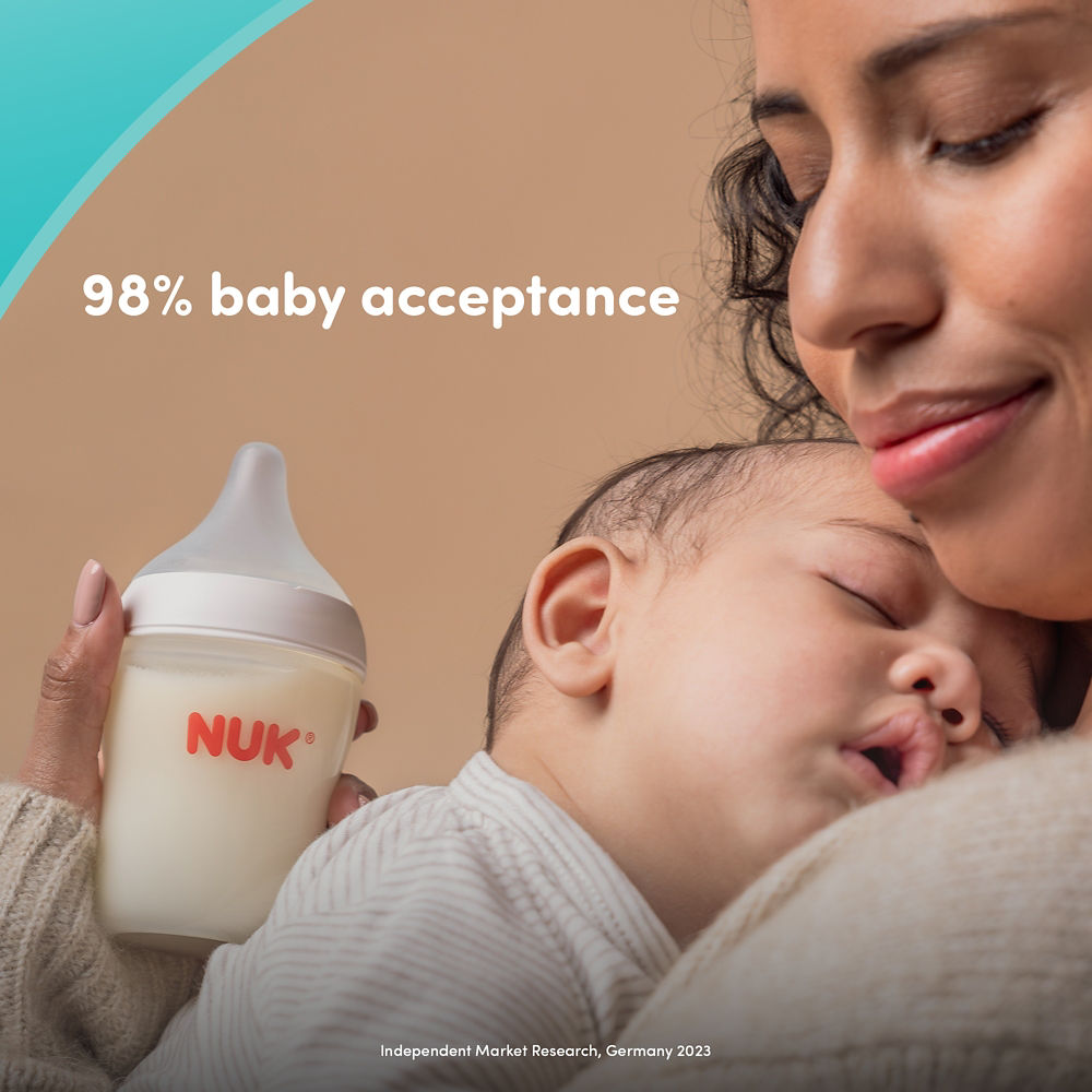 NUK® Perfect Match™ Natural + Anti-Colic Bottle, 5 oz