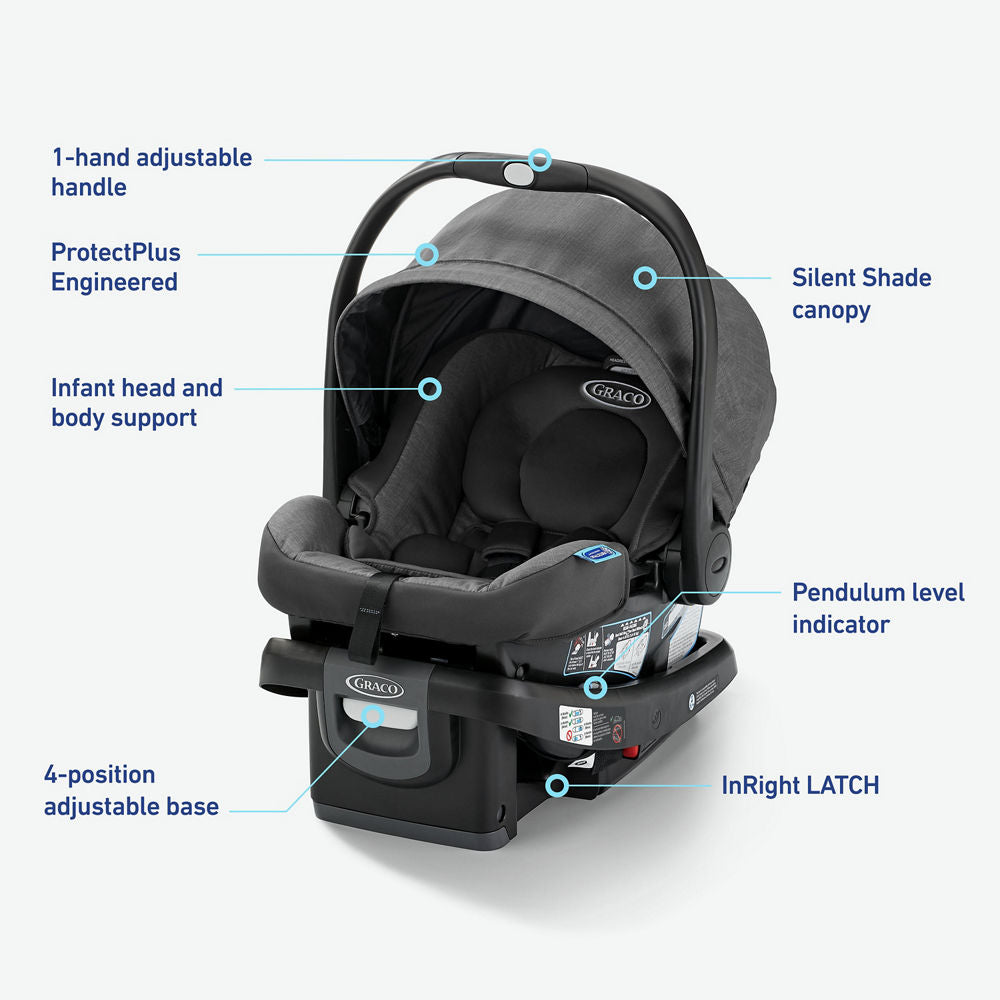 SnugRide® DLX Infant Car Seat ft. Load Leg Technology